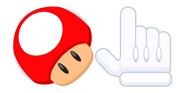 Super Mario Mushroom Cursor