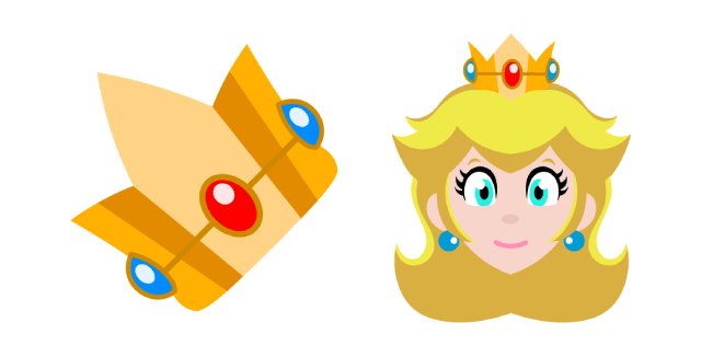 Super Mario Princess Peach Cursor