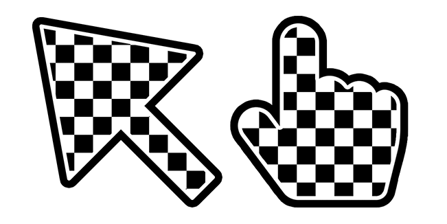 White N Black Cursor