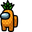 Among Us Pineapple Character Pointer