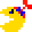 Pixel Jr. Pac-Man and Apple pointer