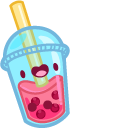 Cute Bread and Bubble Tea Cursor 