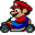 Super Mario Kart Mario and Coin Pointer