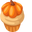 Thanksgiving Day Cupcakes Orange Pointer