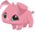 Animal Jam Pig and Pig Plushie Pink Pointer