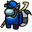 Among Us Sly Cooper Character Blue Pointer