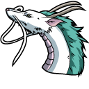 Custom Cursor - Nigihayami Kohakunushi or Haku, how he was named by Yubaba,  is a character of Spirited Away by Studio Ghibli. He turns into a dragon at  will. Spirited Away Haku