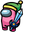 Among Us Kirby Sword Character Pointer