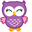 Cute Owls Purple Pointer