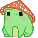 Cute Frog Flower cursor – Custom Cursor