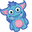 Cute Monsters Blue Pointer