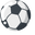 Minimal Soccer Ball Black Pointer
