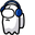 Among Us Undertale Napstablook Character White Pointer