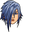 Kingdom Hearts Zexion Blue Pointer
