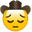 Sad Cowboy Emoji Meme Yellow Pointer