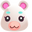 Animal Crossing Flurry Pink Pointer