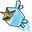 Angry Birds Ice Bird Blue Pointer