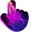 Fluid Light Purple Pointer