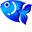Minimal Bluefish Blue Pointer
