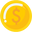 Minimal Coin Yellow Pointer