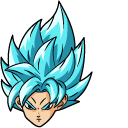 Dragon Ball Goku Super Saiyan Blue Cursor - Lit Anime Cursor - Sweezy