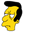 The Simpsons Reverend Lovejoy Yellow Pointer