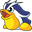 Kirby Master Pengy Blue Pointer