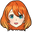 Vocaloid Mirai Komachi Orange Pointer