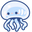 Cute Blue Jellyfish Blue Pointer