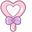 Cute Mirror Heart Pink Pointer
