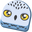 Blooket Snowy Owl Blue Pointer