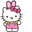 Hello Kitty and Easter Eggs Pink Pointer