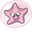 Cuphead Yellow and Pink Bubble Stars Pink Pointer