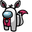 Among Us FNAF Lolbit Character Red Pointer