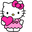 Hello Kitty and Pink Hearts Pointer