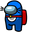Among Us Doraemon Blue Character Cat Robot Pointer