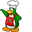 Club Penguin Pizza Chef and Pizza Green Pointer