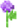 Minecraft Magenta Dye and Allium Purple Pointer