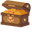 Pirate Treasure Chest Gold Pointer