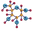 Simple 3D Blue and Red Molecules Pointer