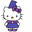 Hello Kitty Purple Witch Purple Pointer