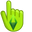 The Sims Plumbob on Green Background Pointer