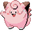 Pokemon Cleffa and Clefairy Pixel Pink Pointer