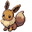 Pokemon Eevee Pixel Brown Pointer