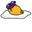 Gudetama and Blueberry Yellow and Purple Pointer 