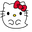 Hello Kitty Ghost White Pointer