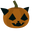 Night In The Woods Pumpkin Head Guy Orange and Black Pointer