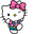 Hello Kitty Dance and Music White and Pink and Blue Pointer