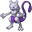 Pokemon Mew and Mewtwo Pixel Purple and Gray Pointer