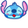 Kawaii Stitch Blue Pointer